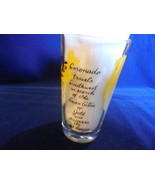 Collectible Glass Tumbler  &quot;Cornado&#39;s Travels&quot; - $1.33 CAD