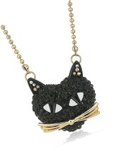Pave Cat Pendant Necklace, 16 + 3 Extender - $153.84