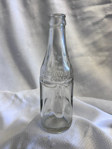 1920's Coca-Cola Bottling Co Soda Water Clear Four Panel Glass Bottle 6 Stars - $49.95