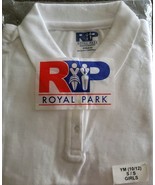 Royal Park Brand ~ Uniform School Shirt ~ White ~ Girl&#39;s Size Medium (10... - £11.77 GBP