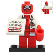 Doctor Deadpool Marvel Superheroes Lego Compatible Minifigure Building Blocks - £2.38 GBP