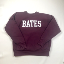 Vintage Bates College Red Crewneck Sweatshirt Cotton Exchange Large USA ... - £39.21 GBP