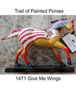 Painted Ponies Give Me Wings #1471 Artist Kathy Morrow Retired 2005 - $44.99