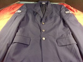 Dscp Usaf Us Air Force Blue Mans Uniform Jacket 41 Regular Si 992 - £40.06 GBP