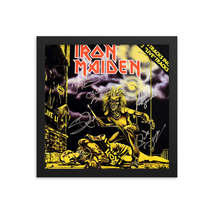 Iron Maiden 4 Tracks Live Inc. signed album Reprint - £67.78 GBP