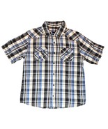 Hurley Mens Shirt Medium Blue White Black Plaid Short Sleeve Button Up C... - €12,97 EUR Hurley Mens Shirt Medium Blue White Black Plaid Short Sleeve Button Up C... - €12,97 EUR