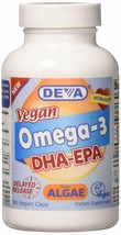 Deva Nutrition Deva Vegan DHA-EPA Delayed Release 90 Count - £20.91 GBP