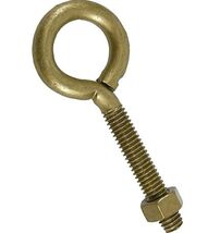 Hillman Hardware Essentials 322616 Eyebolt Gold with Hex Nut, 5/16"-18 X... - $10.44