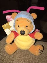 8" Butterfly Pooh Winnie the Pooh Disney Store Plush Mini Bean Bag (Mouseketoys) - £19.10 GBP