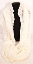 Collection Eighteen Nordstrom Loose Knit Scarf White S - £23.68 GBP