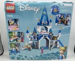 LEGO 43206 Disney Cinderella and Prince Charming&#39;s Castle 365pcs (BOX DA... - £51.75 GBP