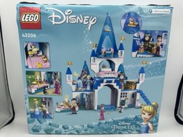 LEGO 43206 Disney Cinderella and Prince Charming&#39;s Castle 365pcs (BOX DAMAGE!) - £51.81 GBP
