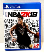 NBA 2K19 Basketball Video Game Rated Everyone in Case 2018 - £4.44 GBP