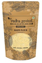 Organic Cornflour Maize Flour Makke Ka Aata 1000 Gram Certified Organic - $25.99+