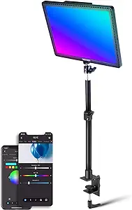 NEEWER GL1C RGB 15.5&quot; Key Light, 48W Edge Lit Soft LED Video Panel Strea... - $266.99