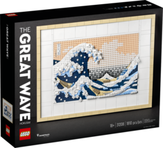 LEGO Art: Hokusai – The Great Wave (31208) 1810 Pcs NEW Sealed (Damaged ... - $94.04