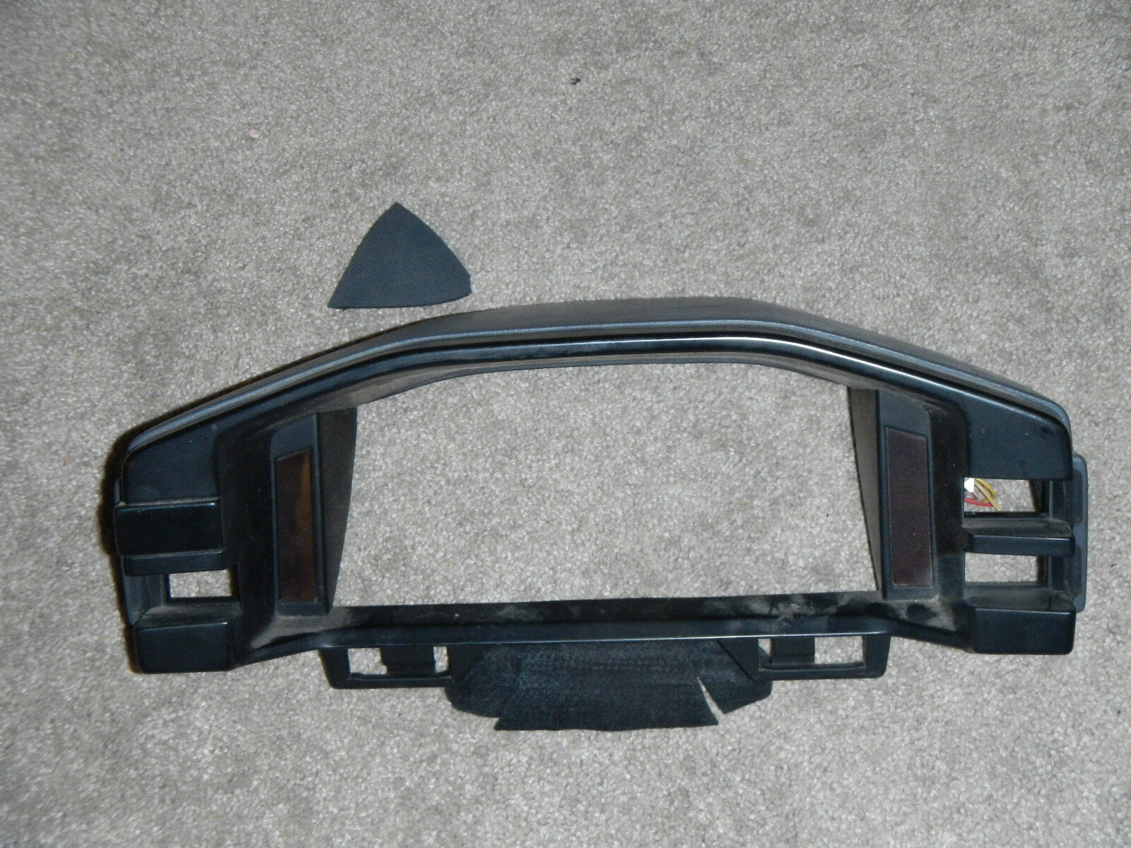 DASH SPEEDOMETER TACHOMETER GAUGE BEZEL COVER #1 1985 85 TOYOTA TERCEL S... - $22.17