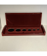China Panda Gold And Lunar Proof Set BOX ONLY Cherry Wood Lacquered 10.7... - $49.45