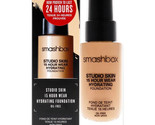Smashbox 24 Hour wear Hydrating Foundation 0.2 very fair 30 ml Brand New... - $15.83