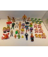 Lot of Vintage Hard Plastic Figures - Peanuts, Muppets, Superman, Disney... - $49.39 CAD