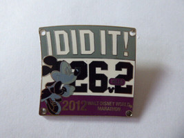 Disney Swap Pin 88217 WDW - 2012 Marathon &#39;I DID It!&#39; - Mickey Mouse-
sh... - $9.52