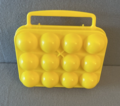 EGG CARRIER DOZEN 12 HOLDER CAMPING MOTORHOME TRAVEL STORAGE BOX BOILED ... - $7.84