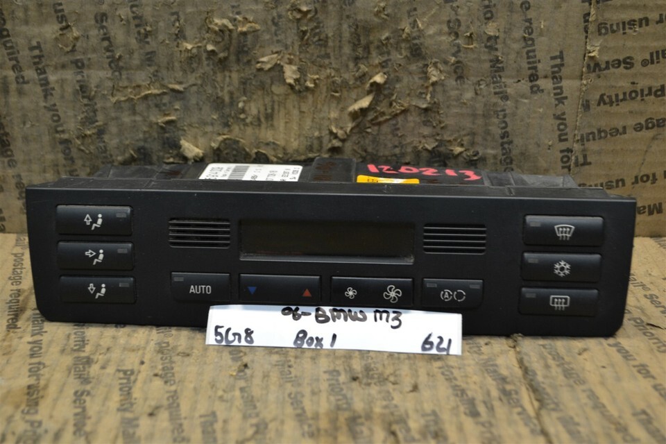 01-06 BMW 325I M3 Ac Heater Temperature Climate 64116914009 Control Bx 1... - $14.69