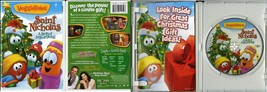 VEGGIETALES SAINT NICHOLAS A STORY OF JOYJUL GIVING DVD BIG IDEA VIDEO  - $6.95