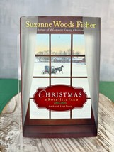 Christmas at Rose Hill Farm An Amish Love Story by Suzanne Fisher Hardcover w/DJ - £7.70 GBP