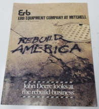 John Deere Rebuild Business Brochure 1980 ERB Equipment Rebuild America - $18.95