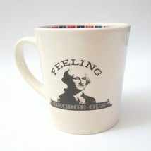 Red Shed Feeling George-ous Mug Patriotic Stars &amp; Stripes Coffee Cup - $22.74