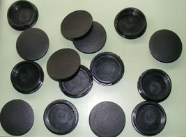 x15 HEYCO 1-1/8&quot; in 2723 DP-1093 BLACK PLASTIC NYLON  HOLE CAP PLUG DOME... - $9.99