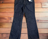 NWT Apt. 9 Women&#39;s Size 16W Blue Bootcut Cotton Dark Wash Denim Jeans Pants - $32.66