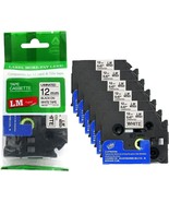 6PK TZe231 TZ231 Black on White Label Tape for Brother P-Touch PT-1280 1... - $405.23 MXN