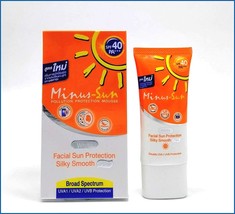 Minus (Sol) Sun SPF40 PA+++ White (New Formular x 1 Ounces) Facial Sun Protectio - £27.10 GBP