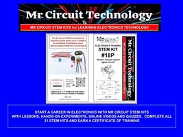 Basic Electronics  -SK #18P- &quot;Build a Variable Speed Lights ckt&quot; - Mr Circuit - £6.20 GBP