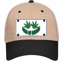 Field of Dreams Novelty Khaki Mesh License Plate Hat - $28.99