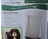 PetSafe Premium Plastic Pet Door White Small PPA00-10958 9582 NEW - $38.00