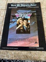Take My Breath Away Top Gun Sheet Music - $9.37