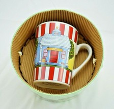 Mud Pie Apple Cottage Decorative Coffee Mug with Storage Box New #86613 - £15.98 GBP