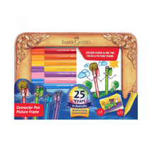 Faber-Castell Limited Connector Pen Picture Frame Tin Gift - £31.81 GBP