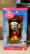 Disney Blown Glass Mickey Mouse Ornament - £14.36 GBP
