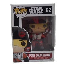  Funko Pop! Star Wars 62 Poe Dameron Action Figure 6222 Rebel Alliance I... - £7.45 GBP