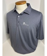 Footjoy FJ Golf Polo Shirt Mens XL Gray Chestnut Hills Performance Casual - $32.04 CAD