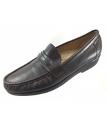 SH30 SAS Women US 10 Handsewn In USA Brown Leather Loafers Comfort Shoes - £16.69 GBP