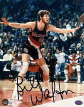 Bill Walton Signé 8x10 Portland Trail Blazers Basketball Photo Bas - £61.25 GBP