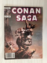 CONAN SAGA #13 - May 1988 - Marvel - BORIS VALLEJO, JOHN BUSCEMA, ALFRED... - £5.53 GBP