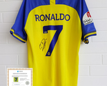 Cristiano Ronaldo Signed Autographed #7 Al Nassr Jersey With COA - £281.50 GBP