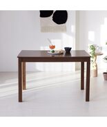 Modern Farmhouse Small Wooden Dining Table - Livinia Cabin 45.3” Solid Wood Kitc - $2,598.05 MXN