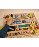 Montessori busy board, toddler busy board 2 year old, baby busy board 1 ... - $262.50